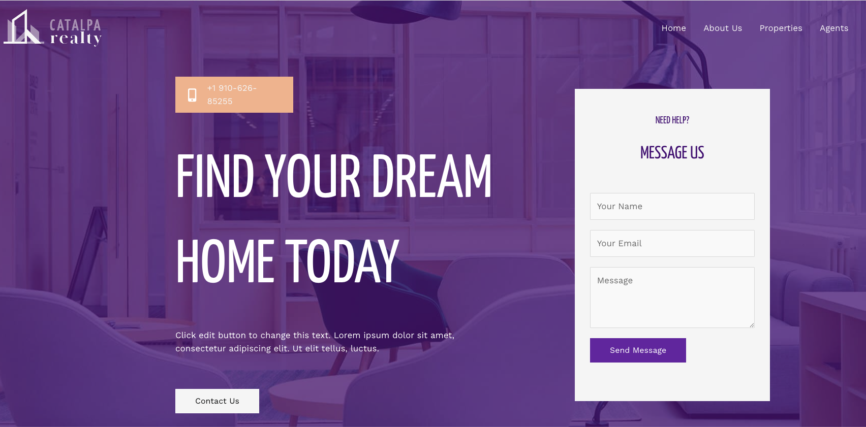 Real Estate Landing (Básico)